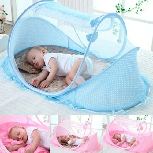Portable foldable baby bed - baby,