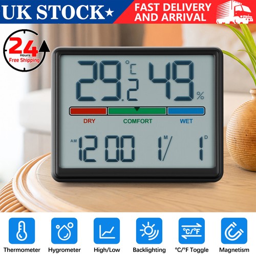 Digital clock lcd indoor - digital,