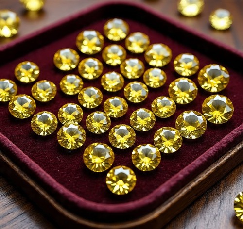 Natural yellow sapphire mm - "natural, 5