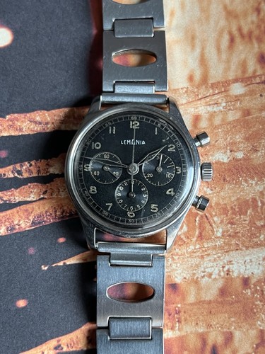 Vintage lemania military - vintage,