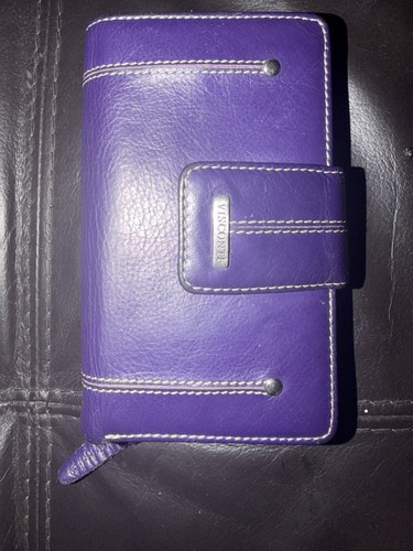 Visconti leather coin wallet - visconti,