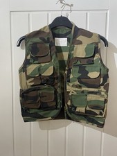 Combat Vest Age 11-12 Camouflage Beating Hunting Outdoor Brand New