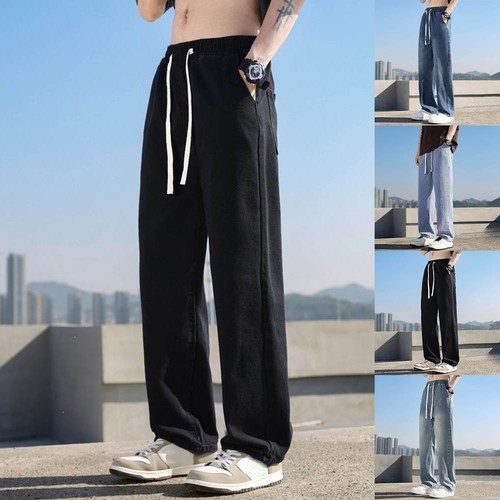 Men drawstring elastic waist - men's,
