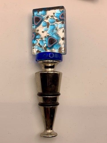 Murano glass bottle stopper - murano,