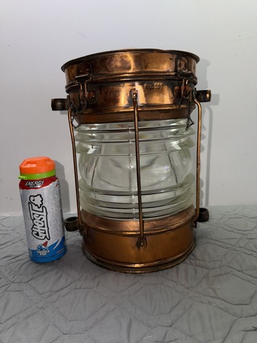 Vintage ankerlicht copper - ankerlicht,