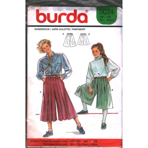 Vintage burda 5024 girls - vintage,