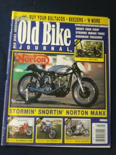 Old bike journal may 1999 - old,