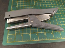 Vintage Rexel Torjan Handheld Stapler WORKING KX01M19344