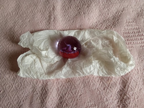 Caithness glass paper weight - glass,