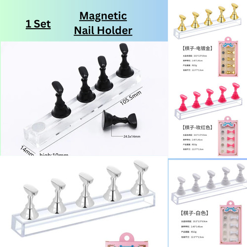 Nail stand display - display, magnetic
