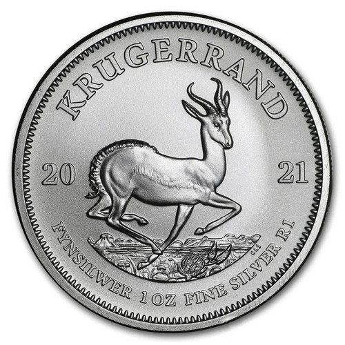 South africa silver - silver, krugerrand