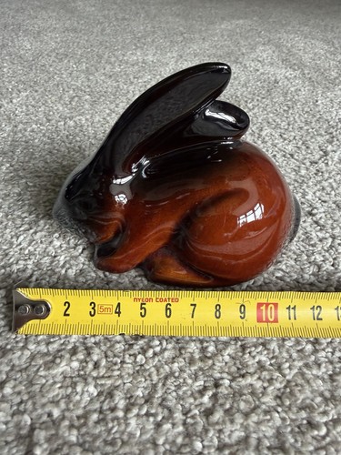 Blue mountain pottery rabbit - pottery,