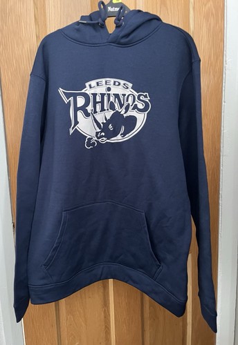 Leeds rhinos hoodie - hoodie, l