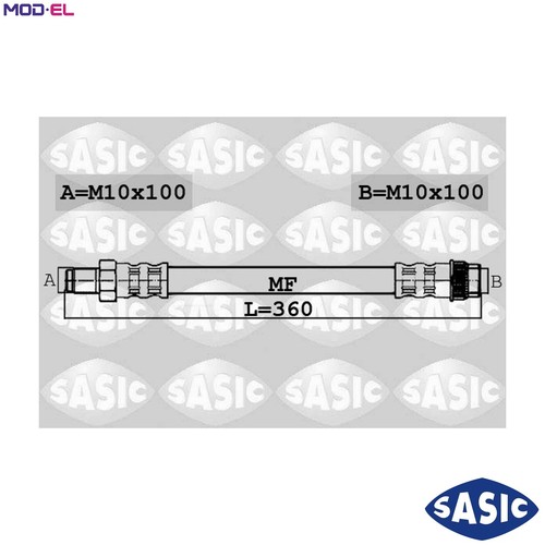 Brake hose 6604039 for renault - brake,