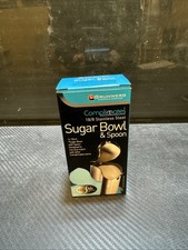 Sugar Bowl And Spoon (3PACk)