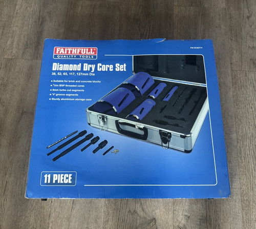 Faithfull 11pc diamond dry - faithfull,