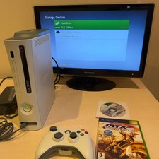 Xbox 360 Console with Controller 51GB Storage HDMI 2 Games Included