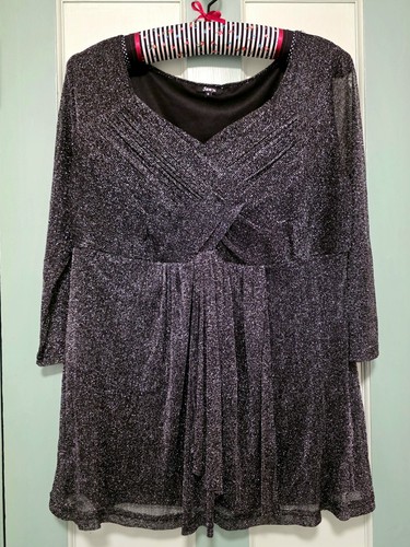 Samba evening top sparkly - evening,