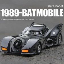1:24 1989 BATMAN Batmobile Die-cast Car Large Scale Model