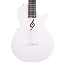 Enya Nova Go SP1 Carbon Fibre Electro-Acoustic Guitar w/Bluetooth, White (NEW)