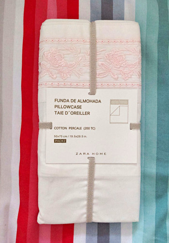 Zara home funda almohada - zara,