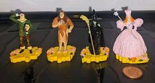 4 X 1999 Warner Bros. Studio Store Wizard of Oz  Mini Figure / Ornament Bundle 