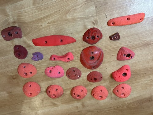 Climbing holds collection - holds,