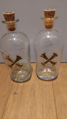 Empty bumbu rum bottle 70cl - rum,