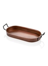 The Mia Copper Oval Serving