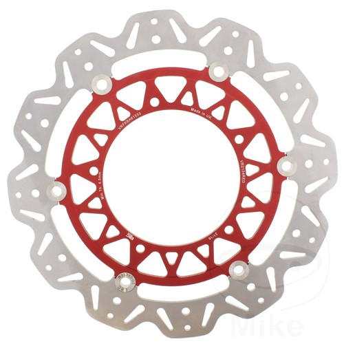 Ebc brake disc vee vr2124red - ebc,