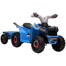 HOMCOM 6V Quad Bike with Back