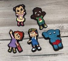 Cocomelon Characters 5 PCs Shoe Charm Bundle For Crocs And Clogs Fashion