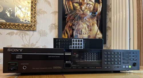 Sony cdp 502es compact disc - sony, cdp-502es