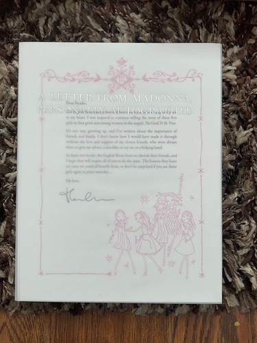 Autographed madonna personally - autographed,