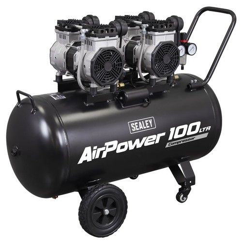 Sealey air compressor 100l oil - compressor,