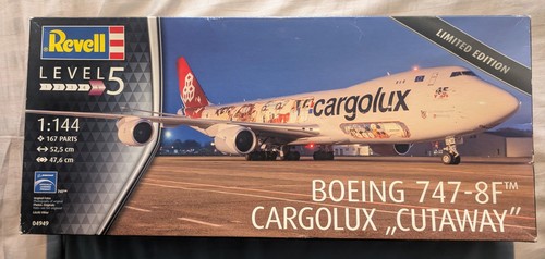 Revell 144 b747 - revell, cargolux