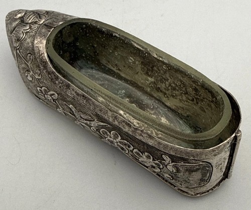 Antique chinese silver salt - antique,