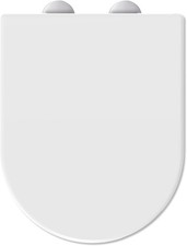 D Shape Toilet Seat Soft Close