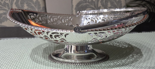 Edwardian pierced silver