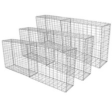 6 Pack Gabion Baskets Wire