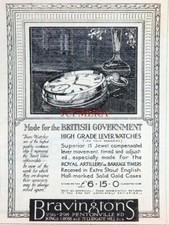 BRAVINGTON WW1 R.A. Barrage