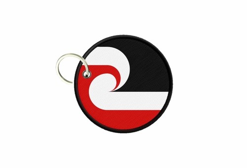 Maori flag keychain - maori,