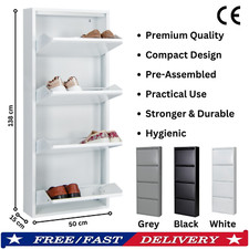 Narrow Hallway 4 Drawer Shoe