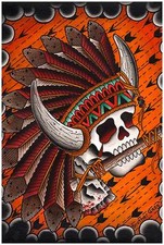 Chief Great Buffalo Horns