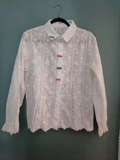 Hannier White Eyelet Lace