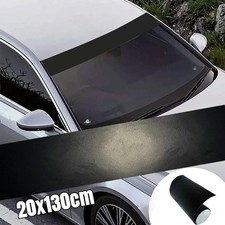 Matte Black Visor Sun Strip