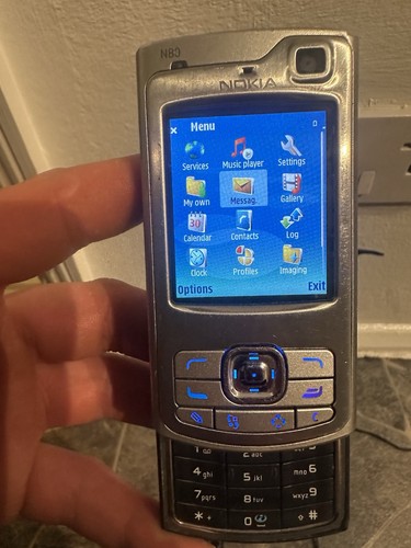 Nokia n80 mobile phone - mobile, silver