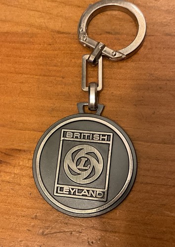 Rare british leyland key ring - british,