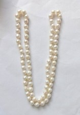 Baroque Akoya Cultured Pearl Necklace 7-7.7mm