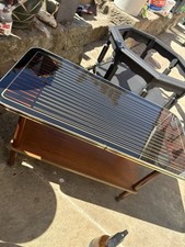 Vintage teak wood black - vintage, &